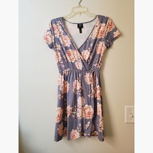 Floral Wrap Dress